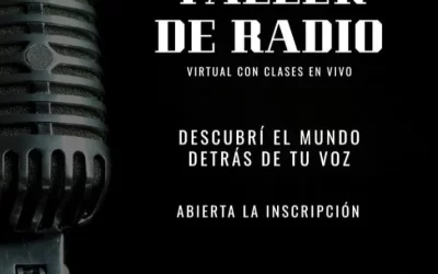 Taller de Radio en Morón abierto a la conunidad