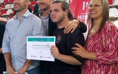 Reconocimiento a los ganadores locales de los Juegos Bonaerenses en Morón