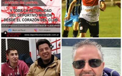 Cómo cada día jueves de 19:00 a 21:00 en Morón Una Pasión