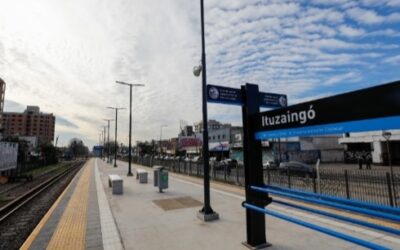 CONTINÚAN LOS TRABAJOS EN LA ESTACIÓN ITUZAINGÓ