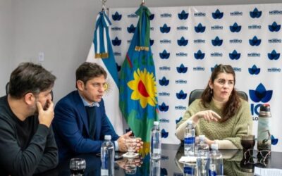 En Moreno se reunieron el Gobernador con la Intendente para evitar el avance de los saqueos