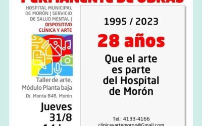 Muestra de Arte  del Taller de Salud Mental del Hospital de Morón