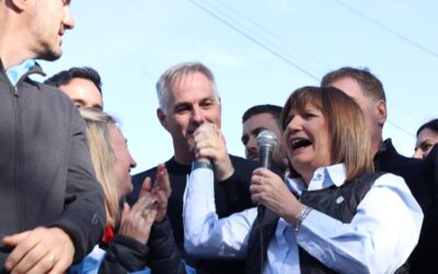 Leandro Ugartemendía y Patricia Bullrich dieron comienzo a la Caravana que recorrerá en país en el Aeropuerto de El Palomar