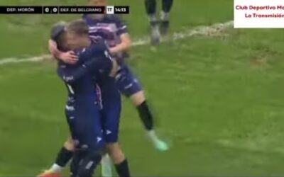 Deportivo Morón 3 Defensores de Belgrano 2