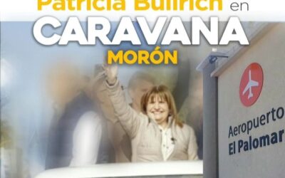 La Candidata a Presidente Patricia Bullich en Morón