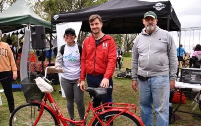 Más de 1.200 personas participaron de Morón en Bici