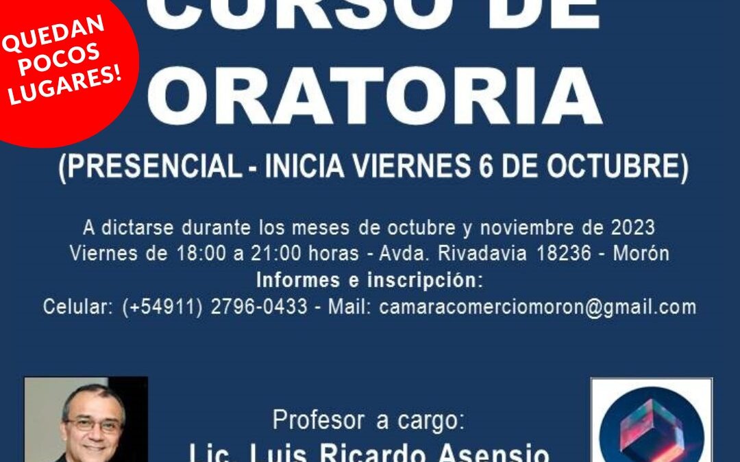 MORON: CURSO TEÓRICO-PRÁCTICO DE ORATORIA en ACIM