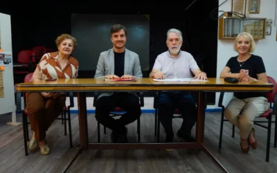 CASTELAR: Sociedad Fomento de Castelar y Biblioteca Popular 9 de Julio: visita de Lucas Ghi y renovación del comodato del edificio