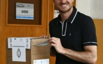 Lucas Ghi votó en El Palomar