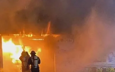 INCENDIARON UN LOCAL MILITANTE DE NUEVO ENCUENTRO EN VILLA GESELL