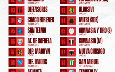 Fixture listo, arranca la ilusión del Gallo.