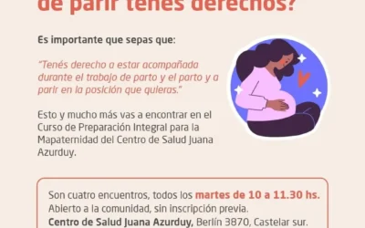 MORON: ENCUENTRO SOBRE LOS DERECHOS EN EL PARTO