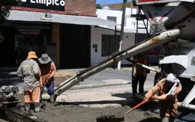 MORÓN : Obras de repavimentación integral en todo el distrito