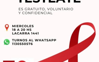 La UCR de Castelar realiza testeos gratuitos y confidenciales de VIH