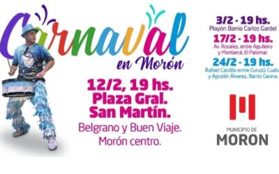 Carnavales 2024 en Morón