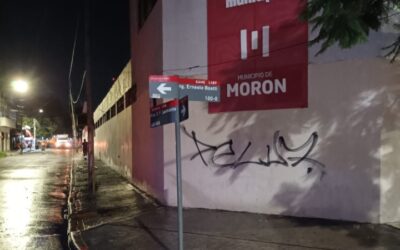 Operativo «Morón Limpio » en la zona de la Peatonal y el Vacunatorio