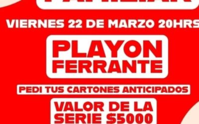 Loteria Familiar en el Deportivo Morón