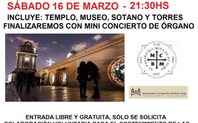 Ultima visita guiada nocturna a la Catedral de Morón