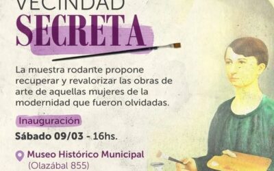 8M: “VECINDAD SECRETA”, LA MUESTRA RODANTE QUE VISITA EL CCI Y EL MUSEO HISTÓRICO DE ITUZAINGO