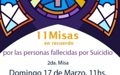 Este domingo Misa de la Fundación Enebro en memoria de quienes se suicidaron.