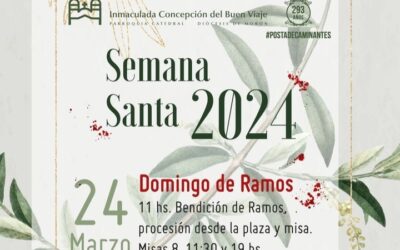 Misa y procesión del Domingo de Ramos en la Catedral de Morón