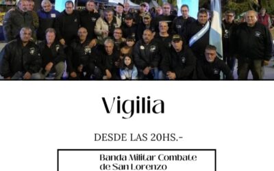 Vigilia en Homenaje a los Caidos en Malvinas en Ituzaingó