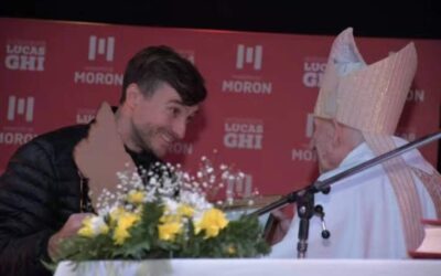 Celebración de la comunidad santiagueña  al Señor de los Milagros de Mailín 