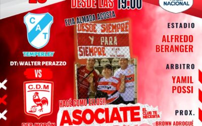 Temperley vs Deportivo Morón Nuevos (Cristian) Díaz en Morón