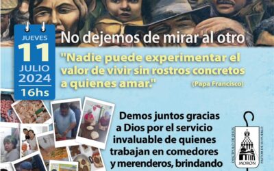 MORÓN: MISA POR LA ALIMENTACIÓN DIGNA » NO DEJEMOS DE MIRAR AL OTRO»