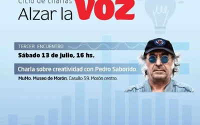 MORÓN: Ciclo de Charlas «Alzar la voz con Pedro Saborido» en el MuMo
