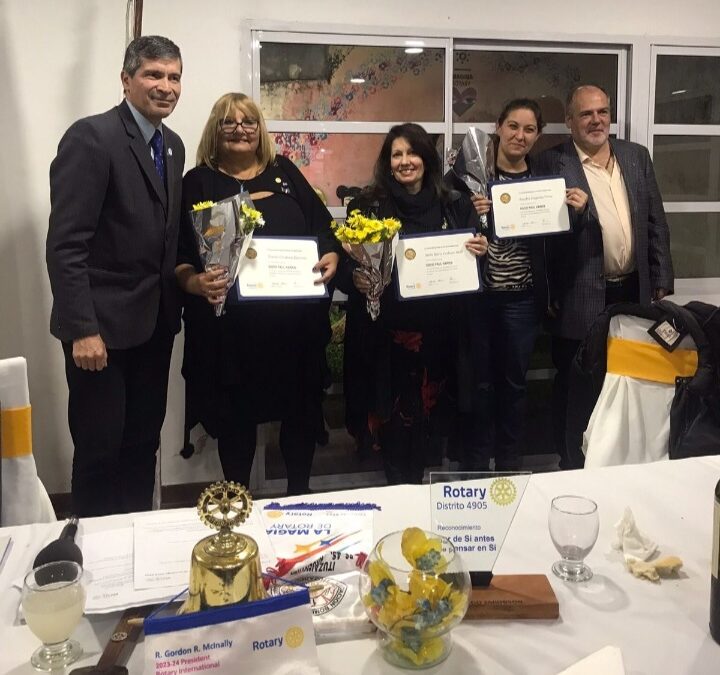 Cambio de Autoridades y Paul Harris en el Rotary Club de Ituzaingó