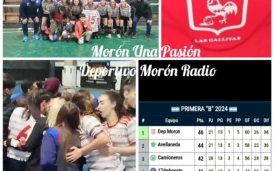 Cervantes 0 vs Primera del Futsal Femenino Deportivo Morón AFA 3