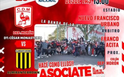 Deportivo Morón vs Almirante Brown