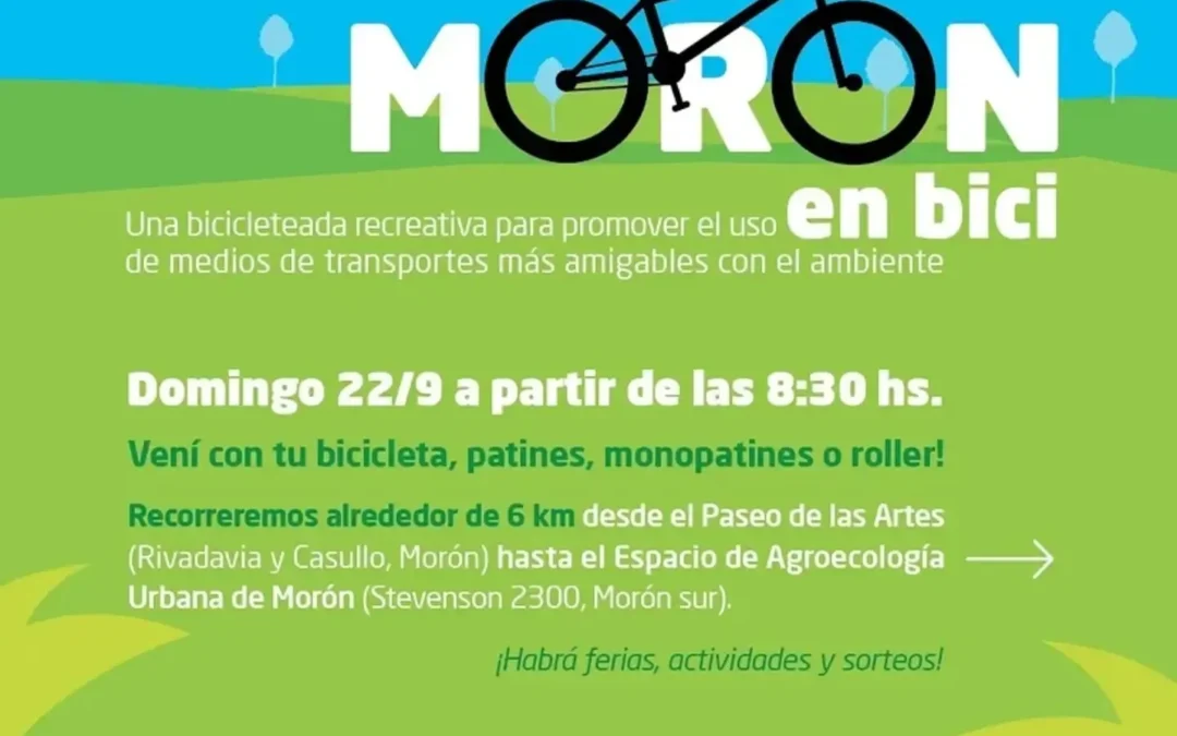 MORÓN: Vuelve la tradicional bicicleteada » Morón en Bici»