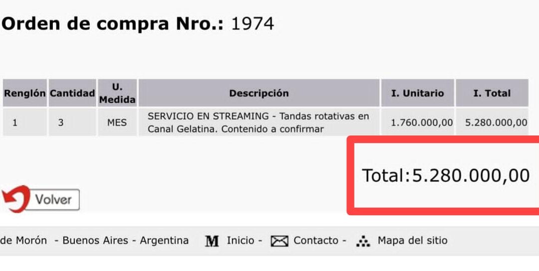 EZEQUIEL TOZZI: » Mientras el HCD aprueba la emergencia alimentaria, sigue gastando millones en pauta publicitaria de programas kirchneristas como Gelatina, del novio de Lali Depósito, Pedrito Rosemblat….»