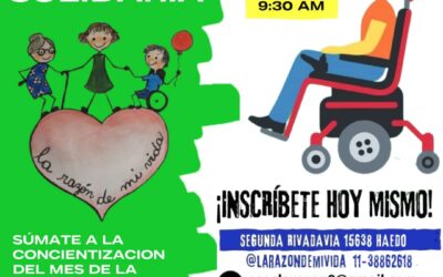 HAEDO: CAMINATA SOLIDARIA POR LA CONCIENTIZACION DEL MES DE LA PARÁLISIS CEREBRAL