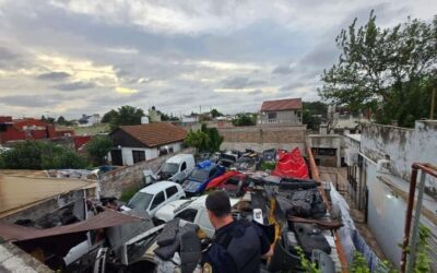 MORÓN: DESMANTELAN UNA BANDA DEDICADA AL ROBO Y DESARME DE AUTOS 