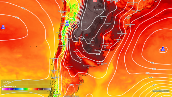 Alerta naranja por las altas temperaturas en el AMBA