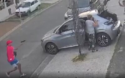 MORON: LE ROBAN A UNA FAMILIA QUE IBA A CELEBRAR EL CUMPLEAÑOS DE UN NIÑO