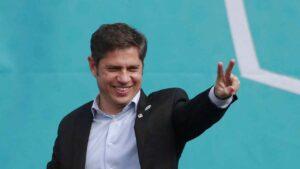 La "paradoja" de Axel Kicillof: "Derecho al Futuro, de espaldas al presente.