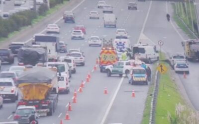 ACCESO OESTE: FALLECIO UN HOMBRE QUE FUE EMBESTIDO POR UN CAMION