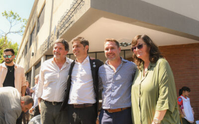 ITUZAINGÓ: AXEL KICILLOF Y PABLO DESCALZO INAUGURARON LA ESCUELA N° 8: “LA PROVINCIA DE BUENOS AIRES ES UN TERRITORIO DE MEMORIA, VERDAD Y JUSTICIA”