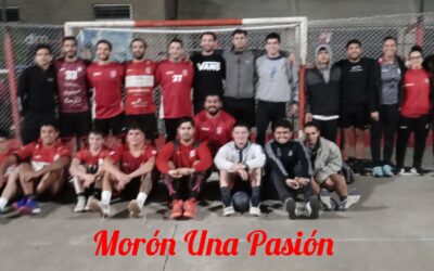 HANDBALL MASCULINO DEPORTIVO MORÓN 24 VS DEPORTIVO MERLO 17 GANANDO, A LA ESPERA DEL COMIENZO.