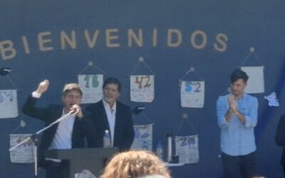 MORON SUR: LUCAS GHI Y AXEL KICILLOF INAUGURARON UNA ESCUELA SECUNDARIA