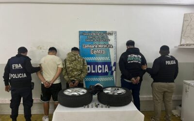 MORON: TRAS UNA PERSECUCION DETUVIERON A TRES ROBA RUEDAS