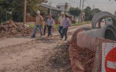 ITUZAINGÓ: OBRAS EN MARCHA: PABLO DESCALZO RECORRIÓ SUS AVANCES