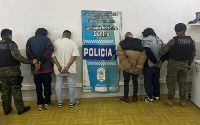 MORÓN: SEGURIDAD: REFUERZAN LA LUCHA CONTRA EL DELITO CON MÚLTIPLES OPERATIVOS EN TODO EL DISTRITO