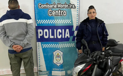 MORÓN: DETIENEN A PRÓFUGO POR UNA ENTRADERA