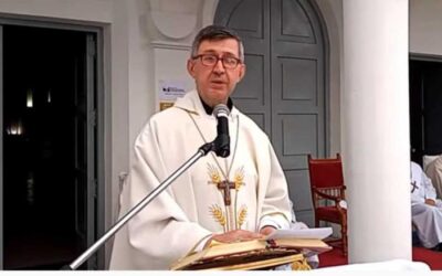 MONS. ALEJANDRO BENNA: «QUIERO COMPARTIR CON USTEDES LA ALEGRÍA DE CRISTO RESUCITADO Y LLEVAR SU BUENA NOTICIA A TODOS, ESPECIALMENTE A LOS MÁS ALEJADOS, A LOS QUE SUFREN Y A LOS POBRES.”