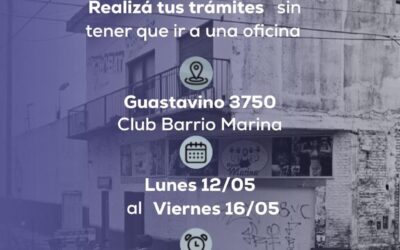 CASTELAR SUR: EL OPERATIVO ANSES LLEGA AL BARRIO MARINA 
